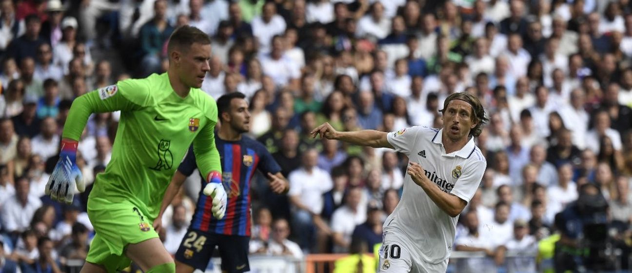 Marc-Andre ter Stegen i Luka Modrić