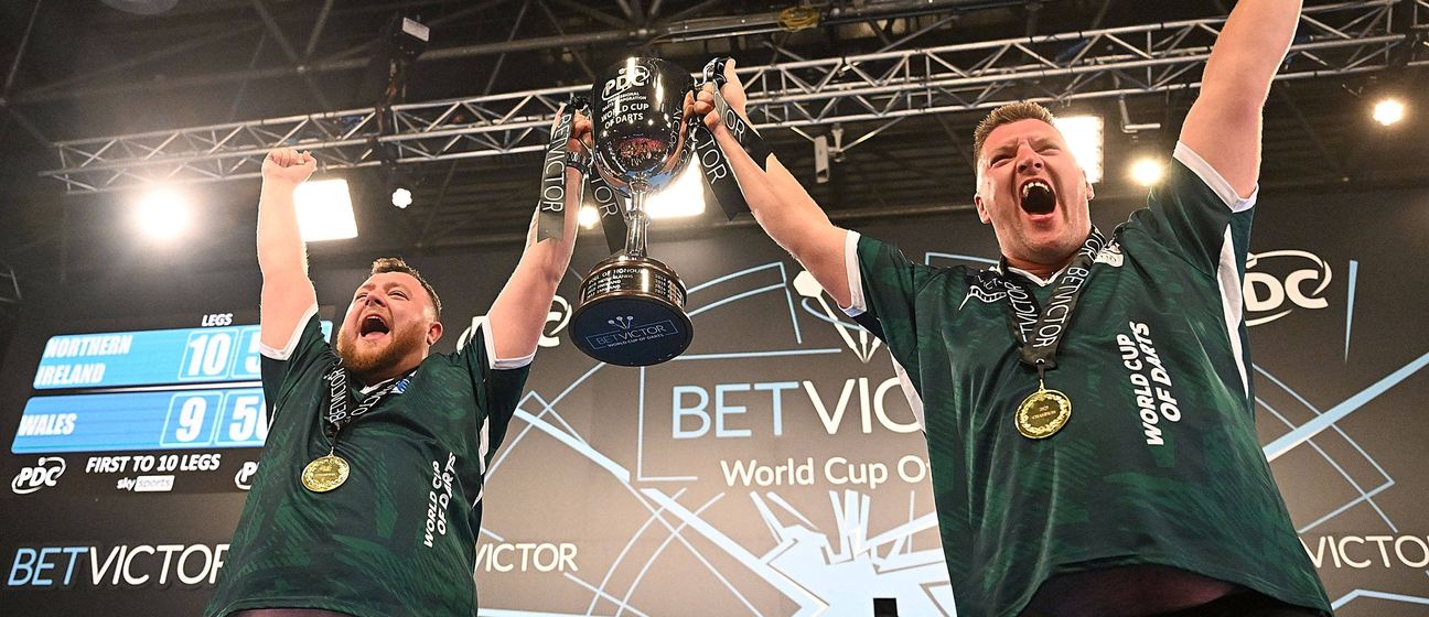 Josh Rock i Daryl Gurney