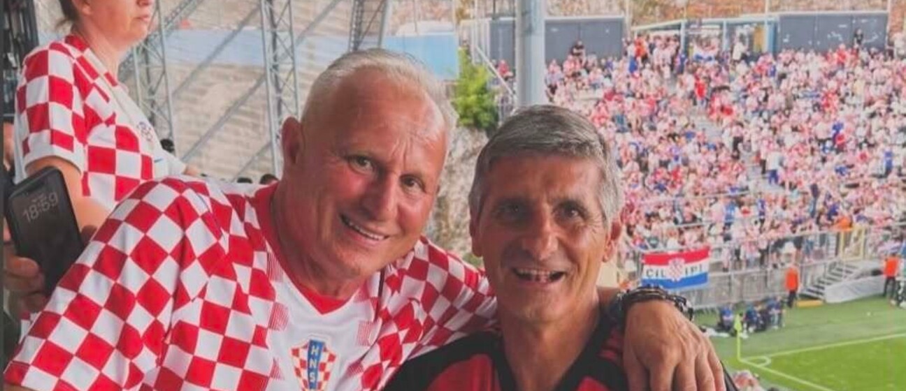 Stipe Modrić i Thierry Courtois