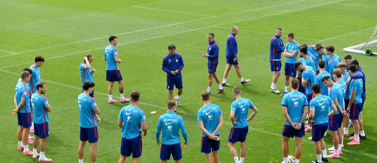 Trening hrvatske reprezentacije