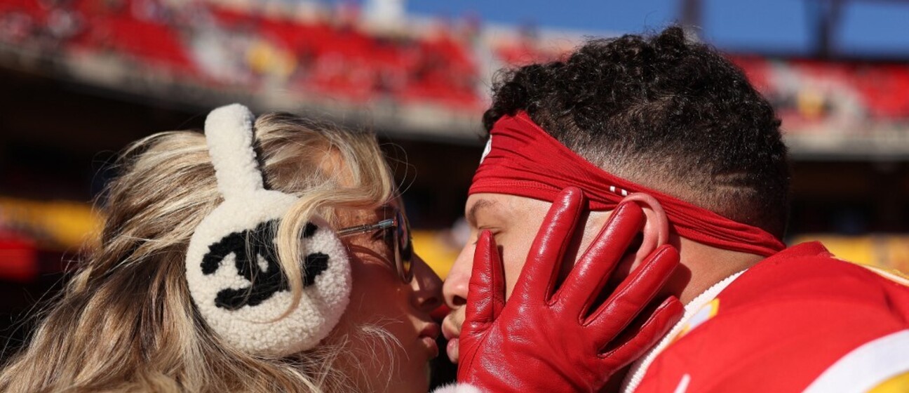 Brittany i Patrick Mahomes