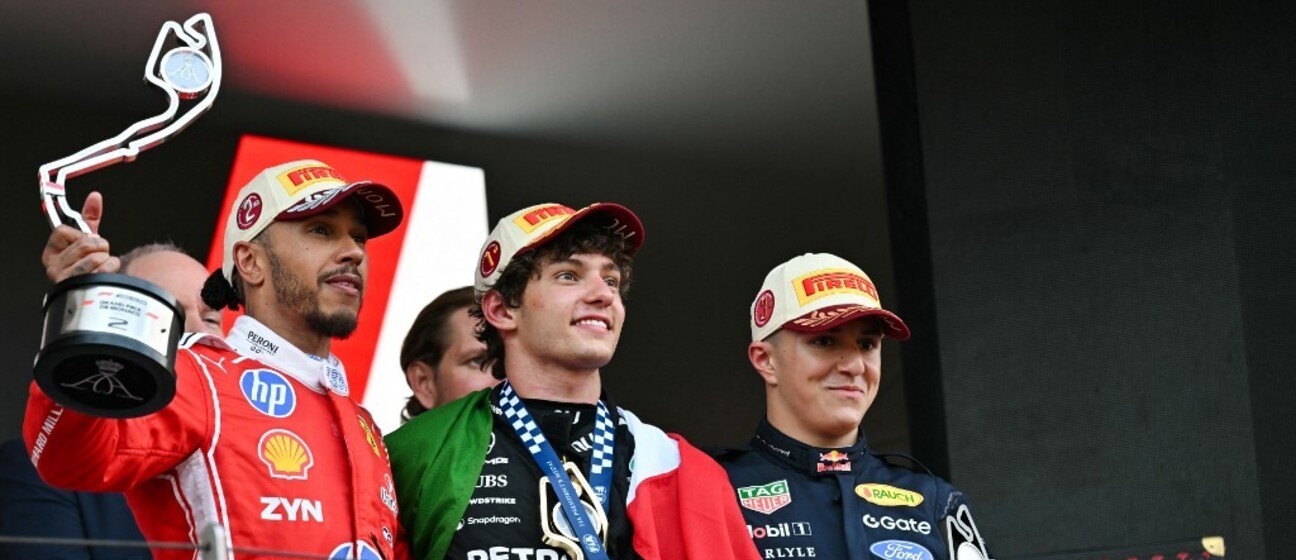 Hamilton, Antonelli i Hadjar