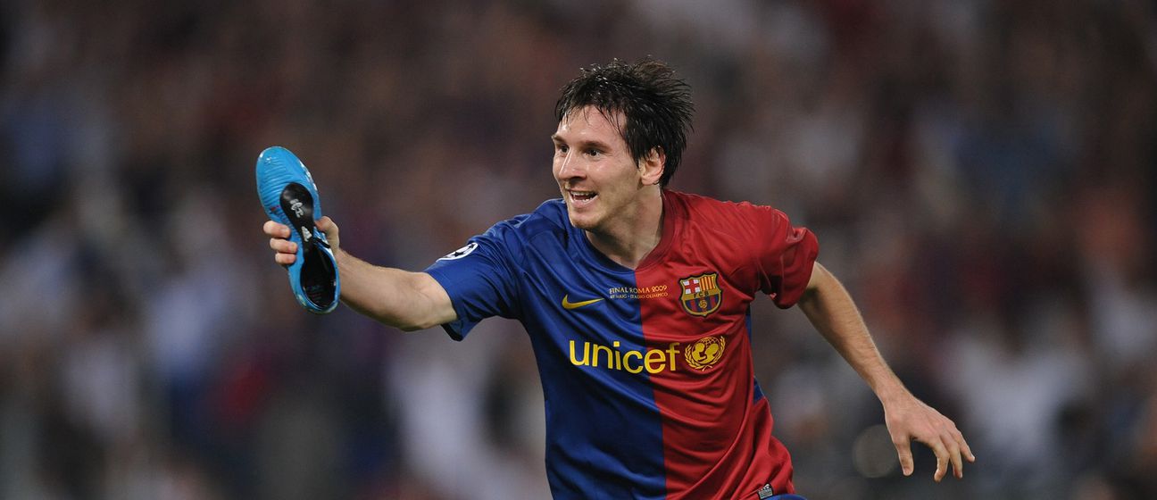 Lionel Messi u finalu LP-a 2009. (Foto: AFP)