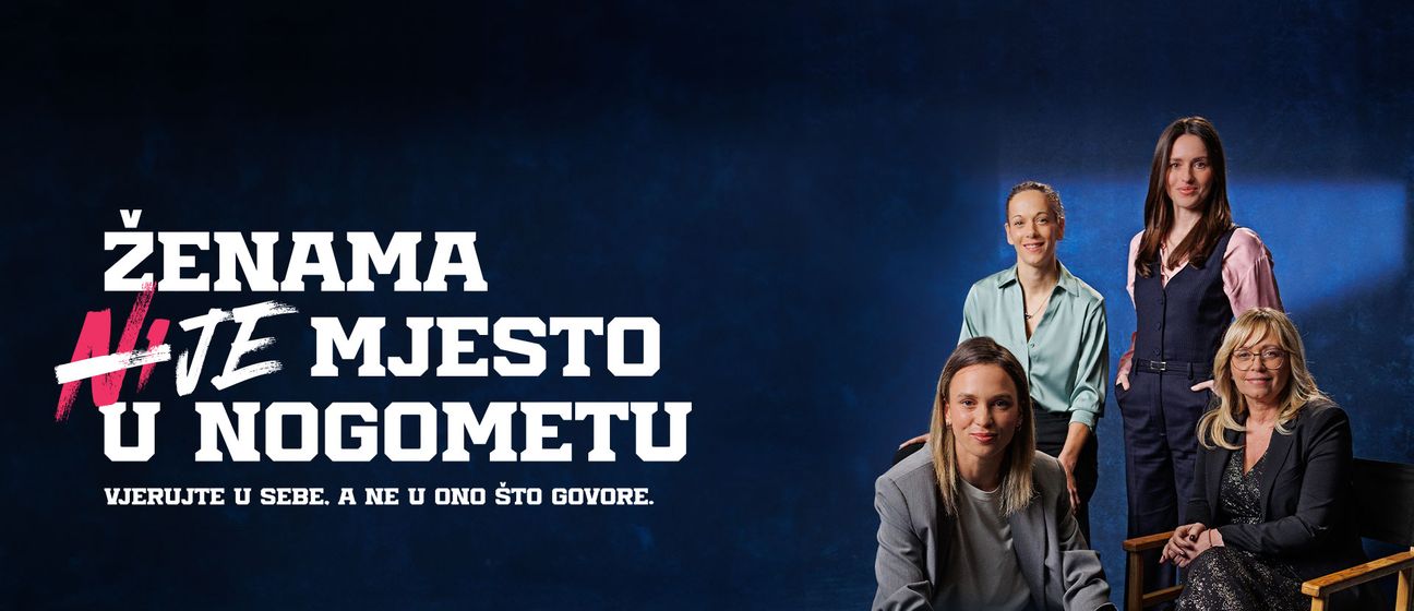 Kampanja Ženama je mjesto u nogometu