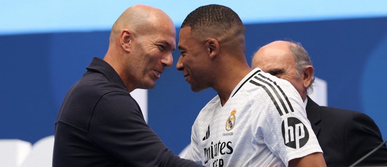 Zidane i Mbappe