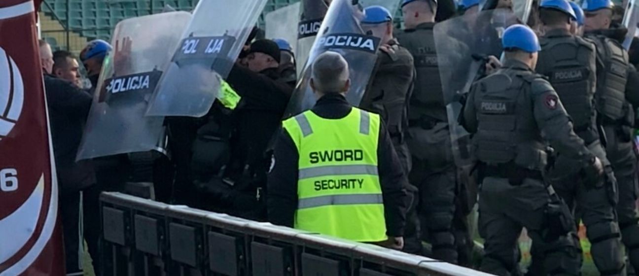 Antonio Bandić u pratnji policije