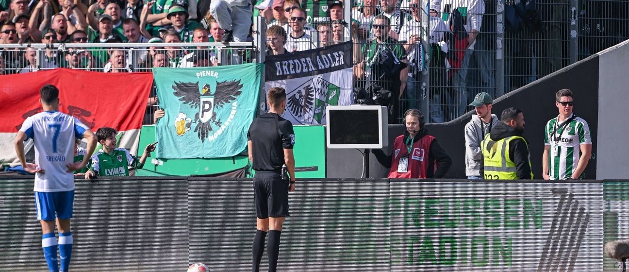 Situacija s utakmice Preußen Münster - Hertha BSC