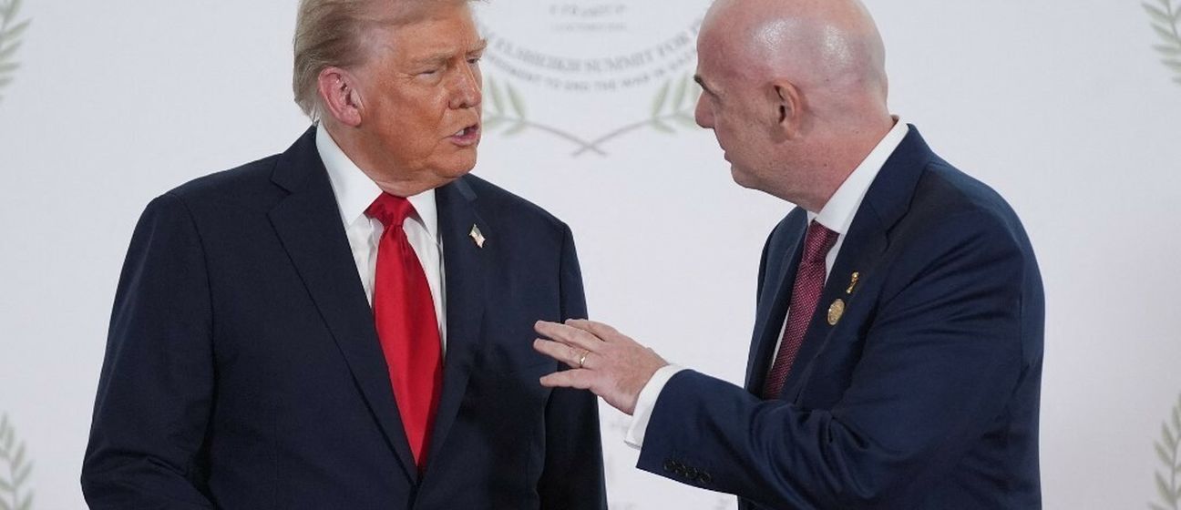 Donald Trump i Gianni Infantino