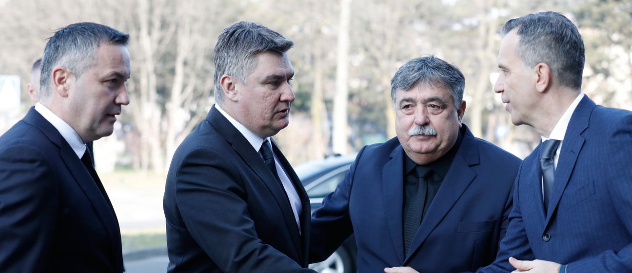 Marijan Kustić, Zoran Milanović, Ante Vučemilović-Šimunić i Tomislav Svetina