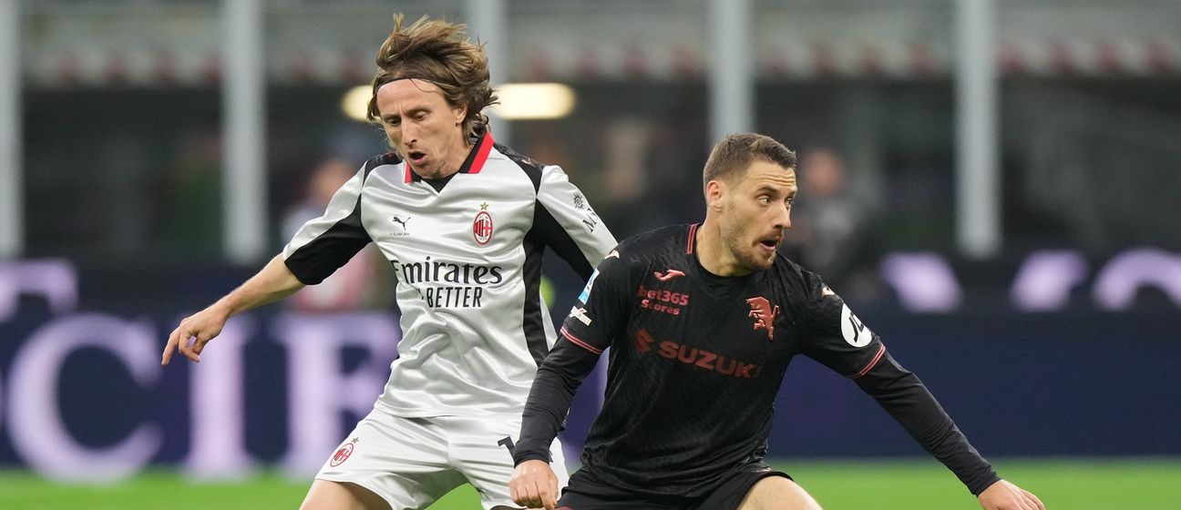 Luka Modrić i Nikola Vlašić