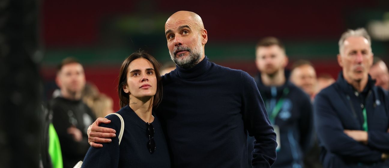 Pep Guardiola i kći Maria