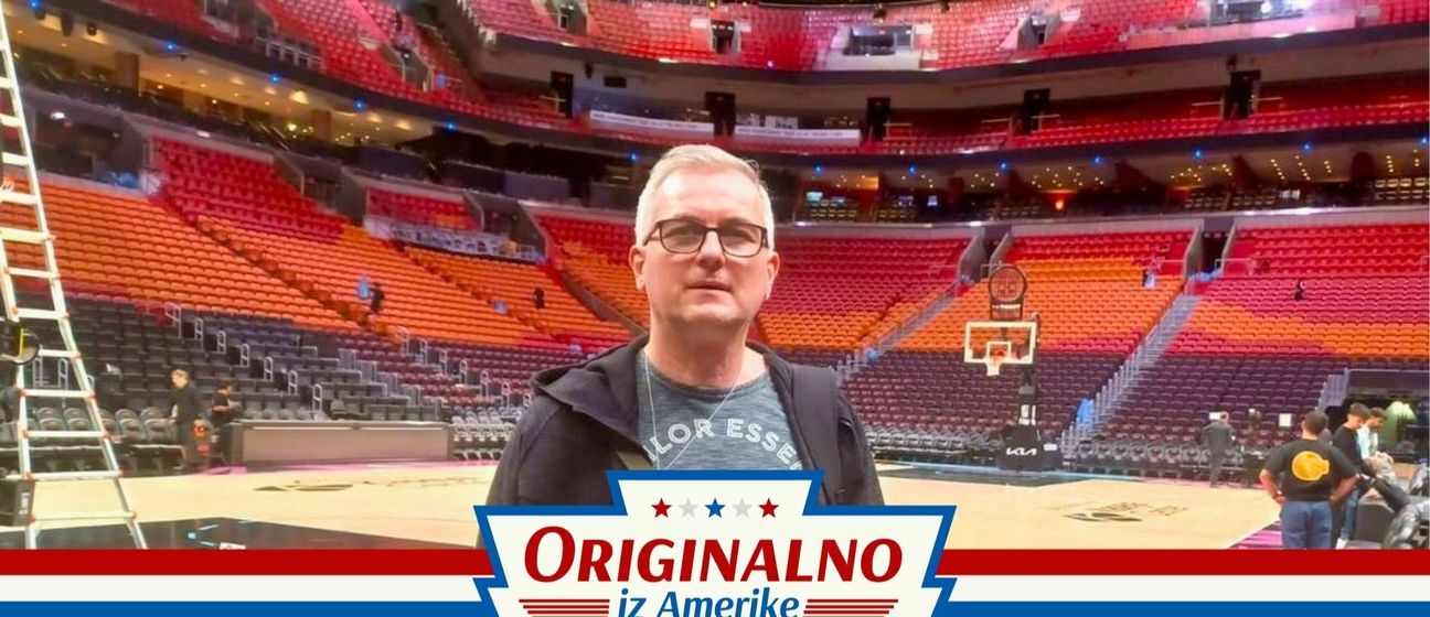 Ivica Medo u dvorani Miami Heata