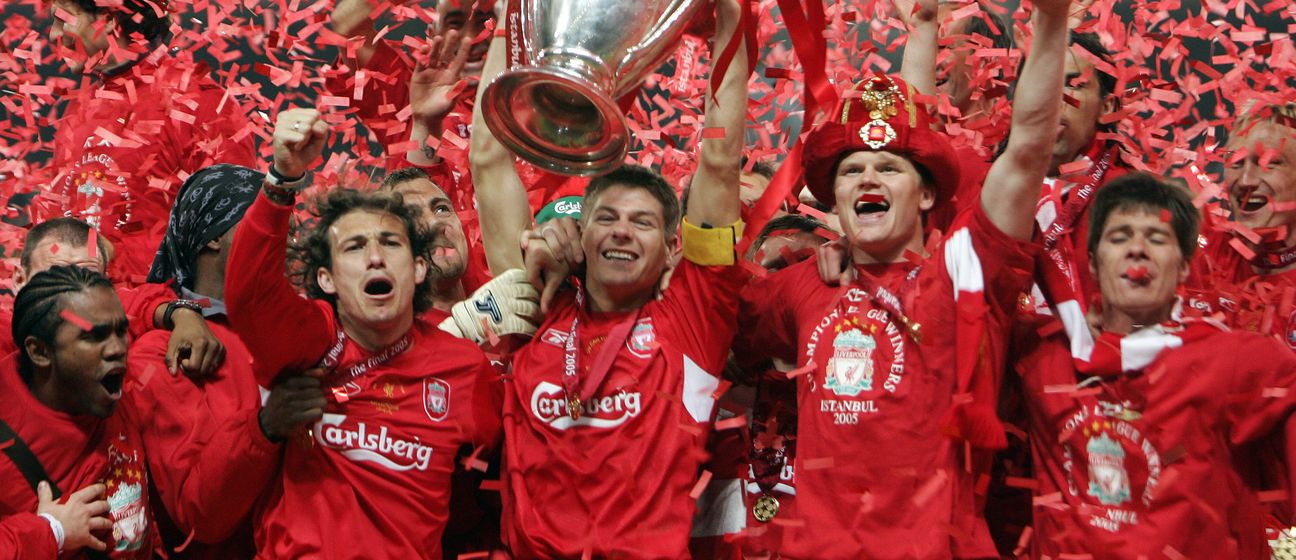 Liverpool slavi naslov pobjednika Lige prvaka 2005. godine (Foto: AFP)