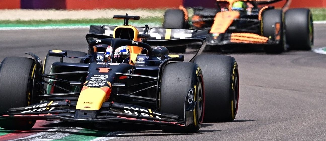 Verstappen i Norris