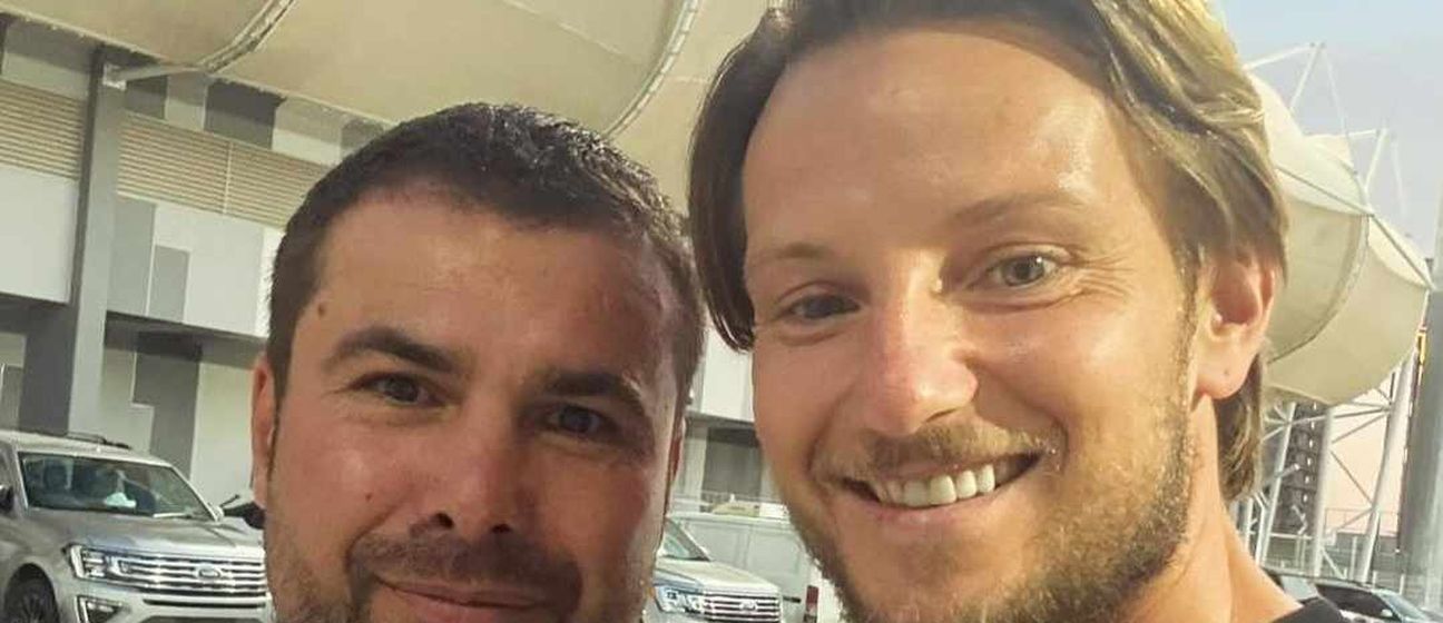 Adrian Mutu i Ivan Rakitić