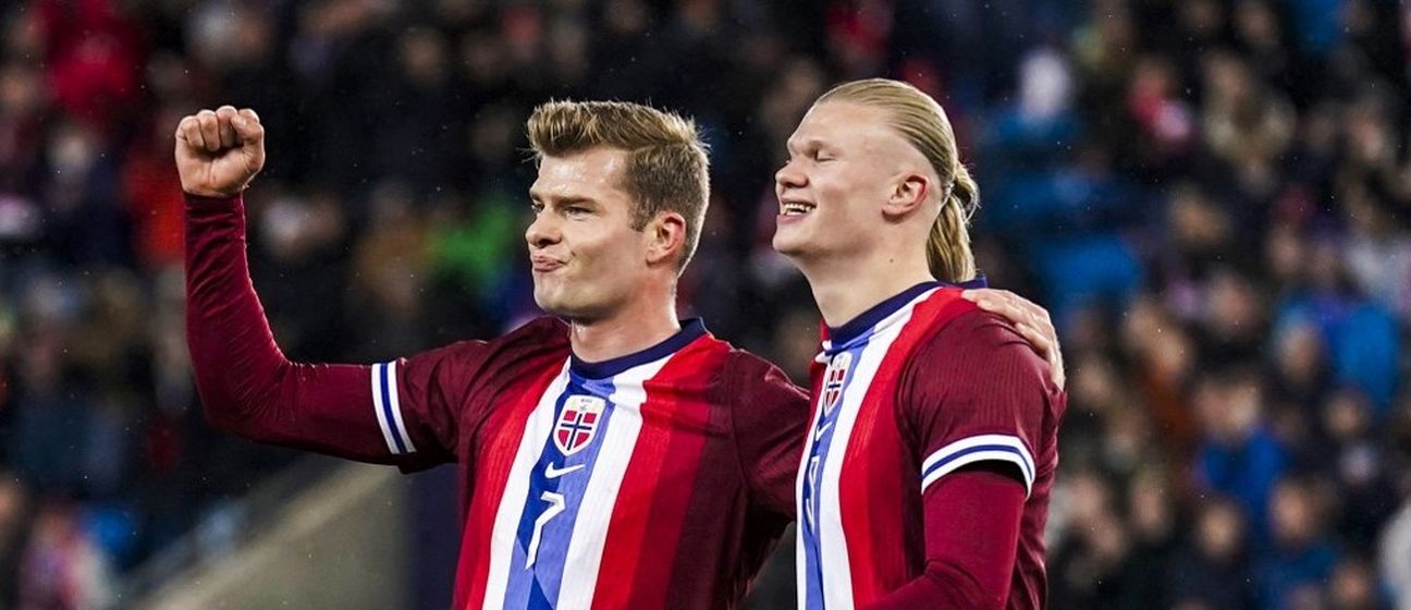 Alexander Sorloth i Erling Haaland