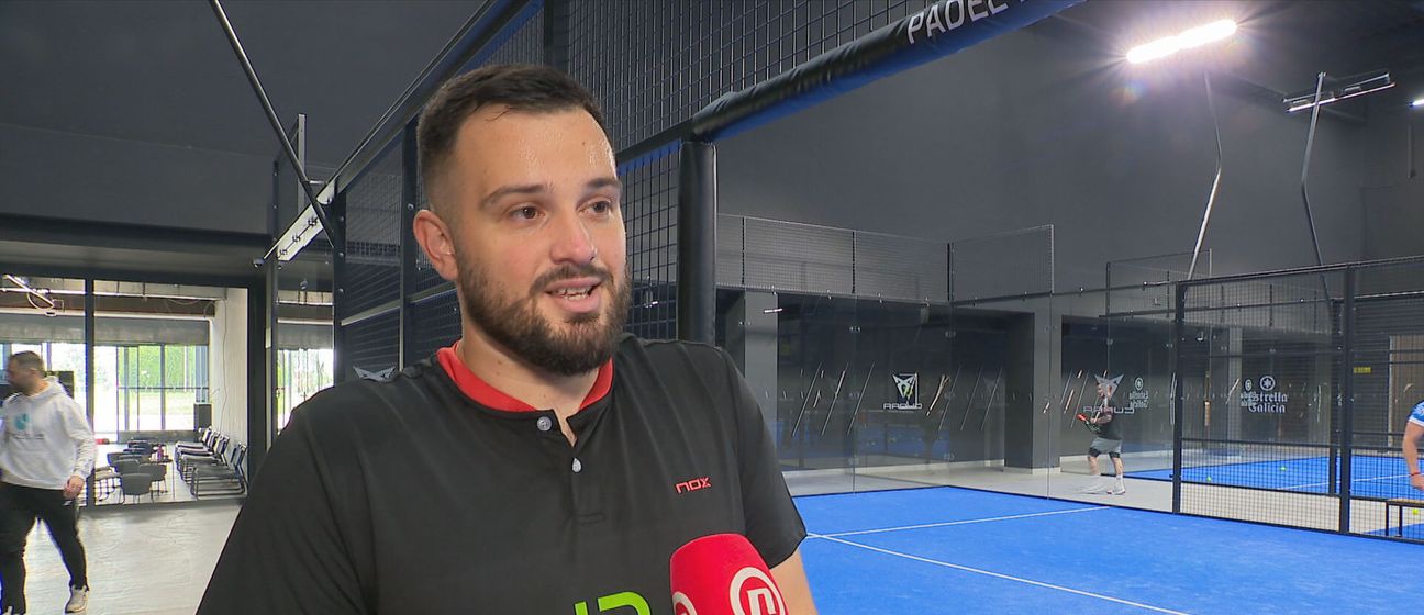 Matija Selak, aktualni prvak Hrvatske i reprezentativac u padelu