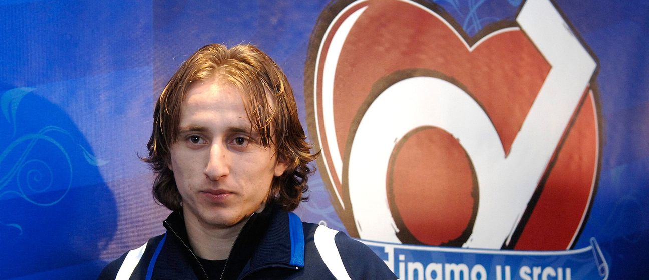 Luka Modrić dok je igrao za Dinamo