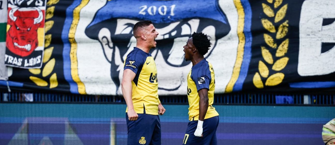 Franjo Ivanović i Mohammed Fuseini slave pogodak