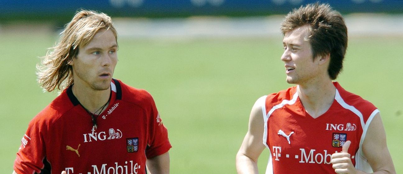 Pavel Nedved i Tomaš Rosicky