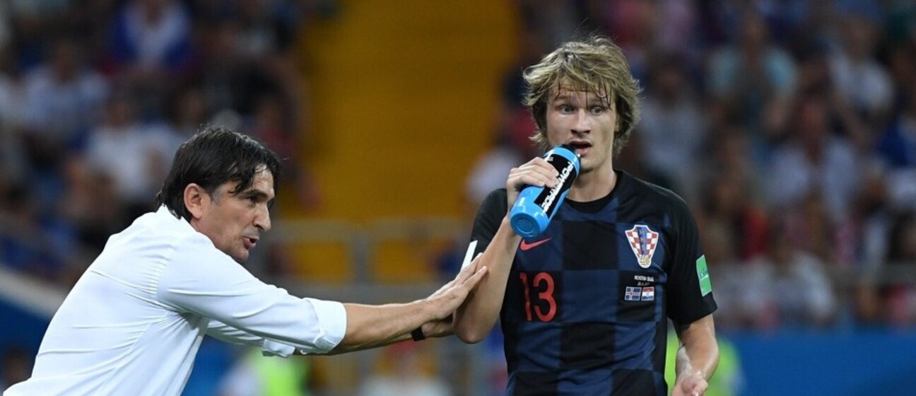 Zlatko Dalić i Tin Jedvaj
