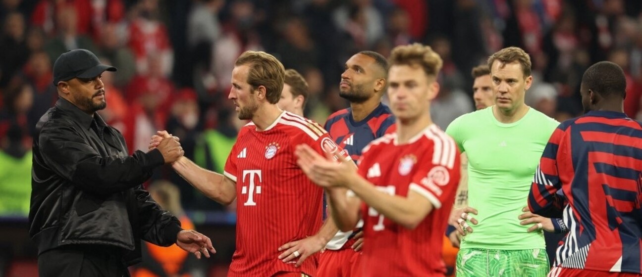 Kompany i igrači Bayerna