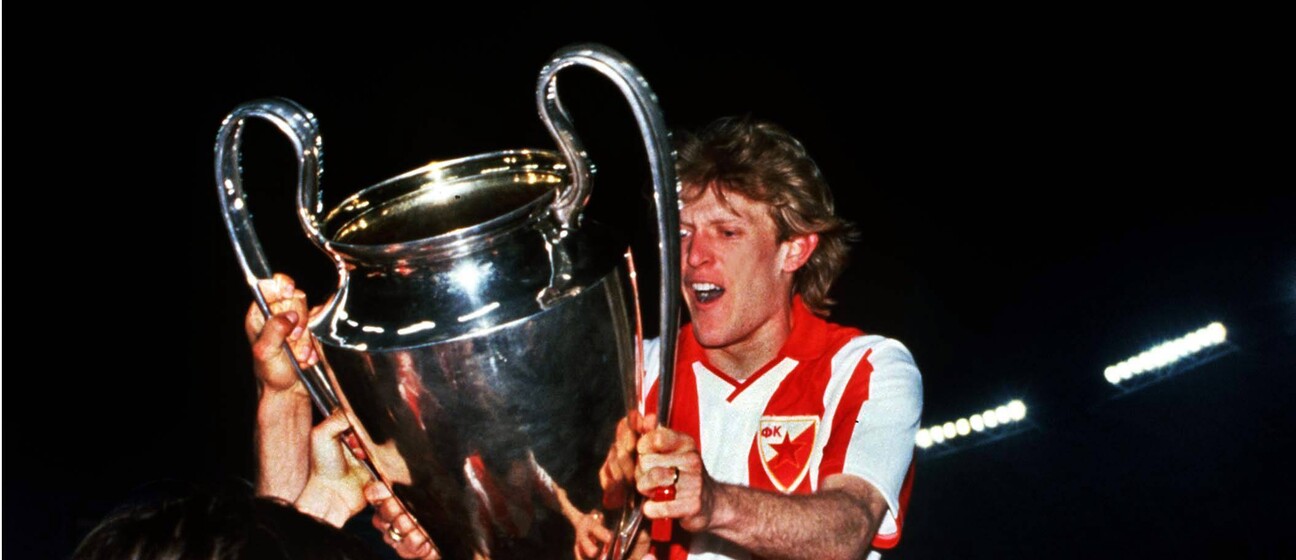 Robert Prosinečki osvaja Kup prvaka s Crvenom zvezdom