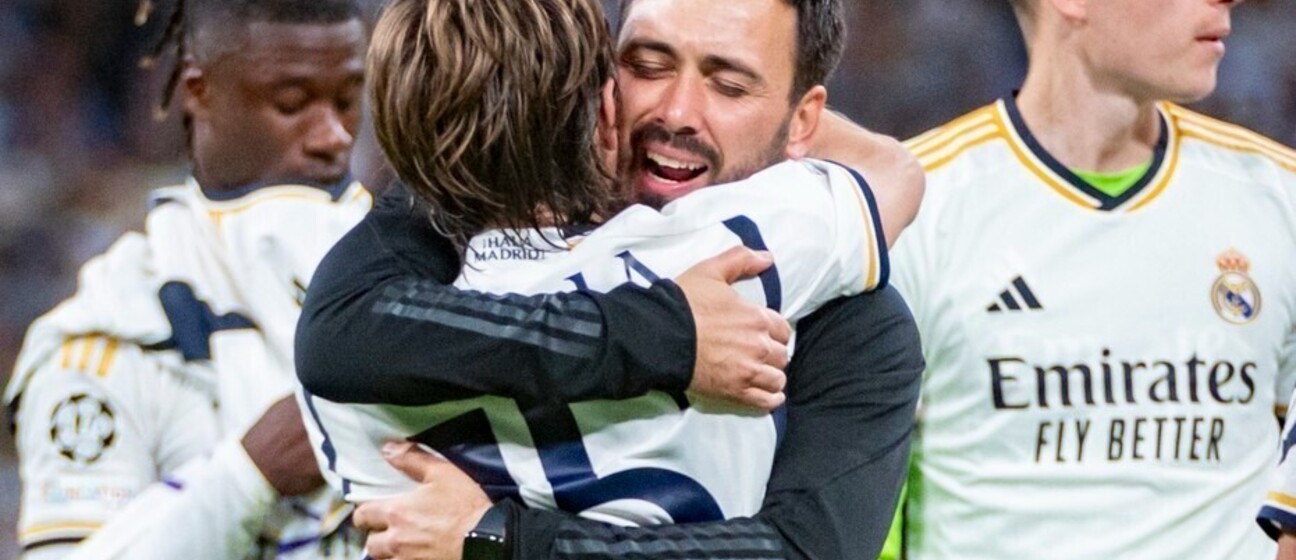 Davide Ancelotti i Luka Modrić