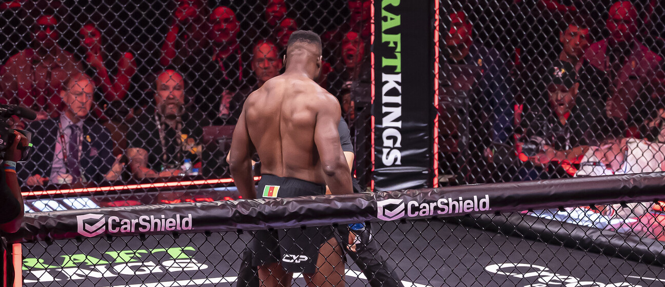 Francis Ngannou i Phillipe Lins