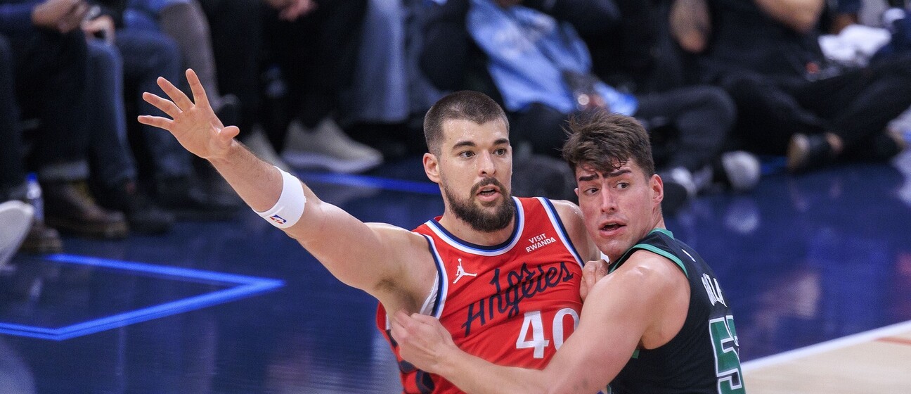 Ivica Zubac i Luka Garza