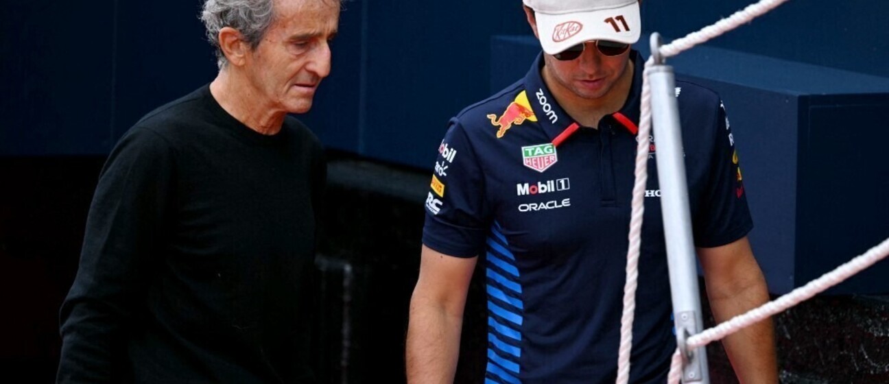 Alain Prost i Sergio Perez