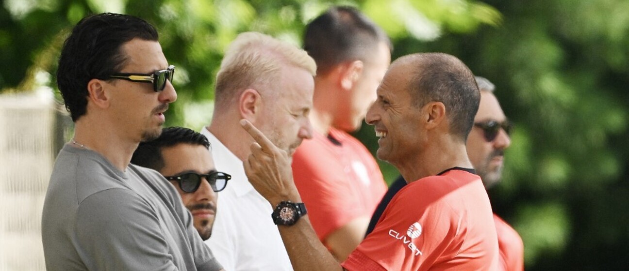 Ibrahimović i Allegri