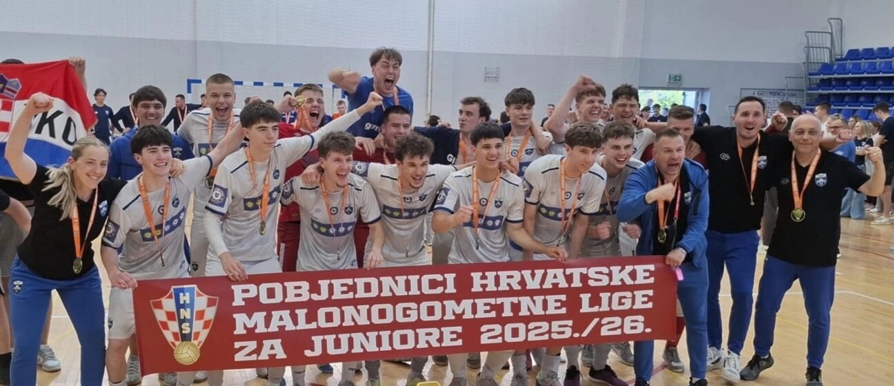 MNK Uspinjača Gimka prvaka Hrvatske, juniori