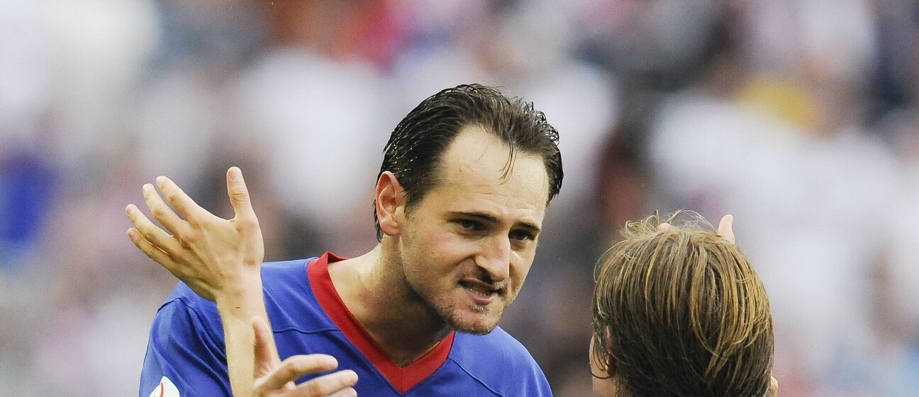 Josip Šimunić i Luka Modrić