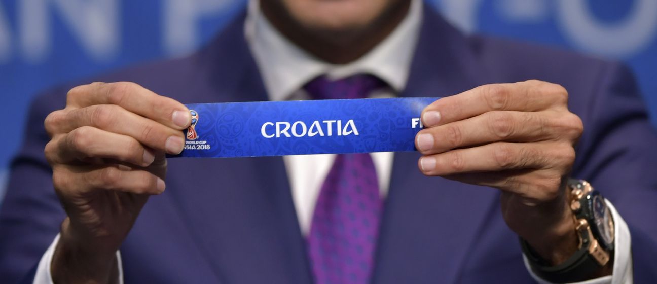 Hrvatska na ždrijebu za SP (Foto: AFP)