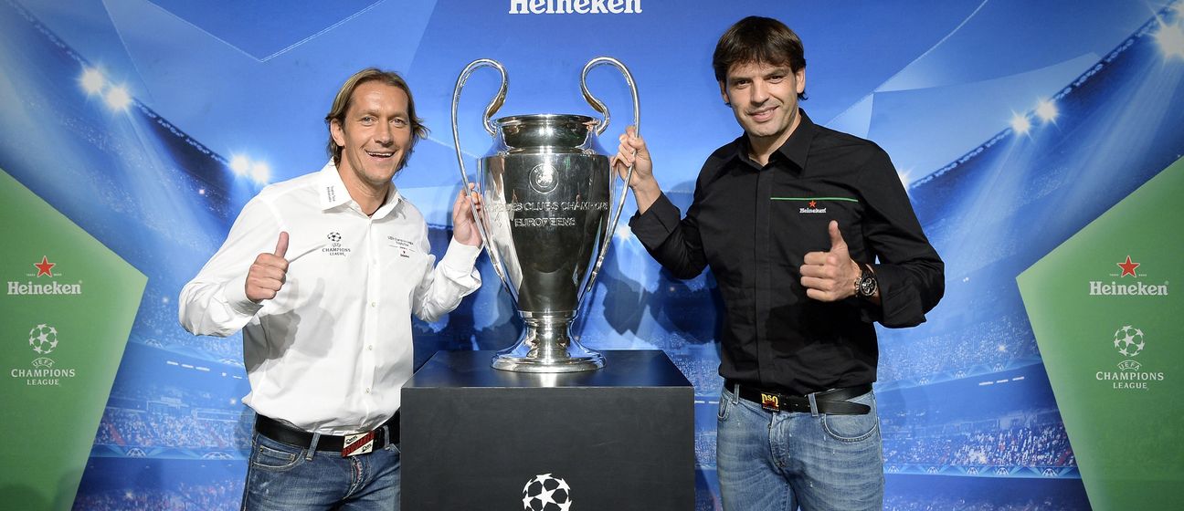 Michel Salgado i Fernando Morientes