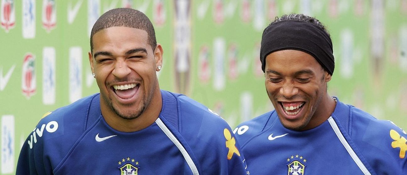 Adriano i Ronaldinho