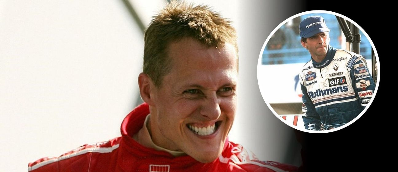 Michael Schumacher i Damon Hill