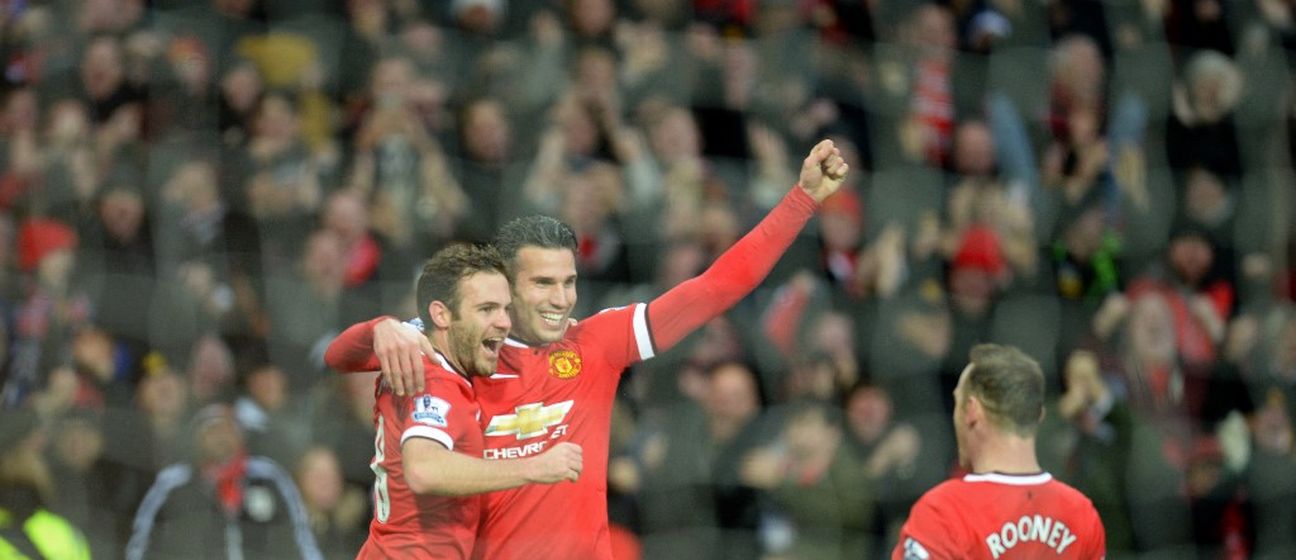 Juan Mata, Robin van Persie i Wayne Rooney