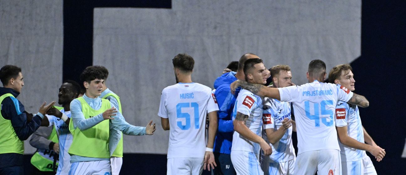Rijeka zabila gol Dinamu