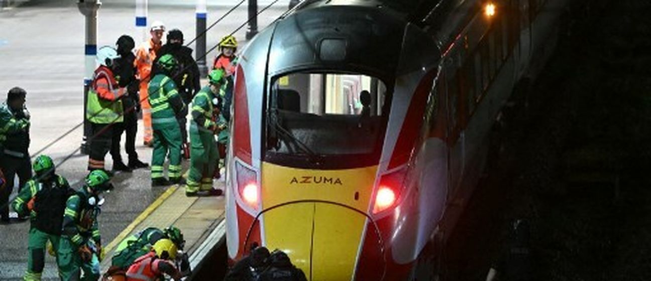 Napad na vlak u Engleskoj