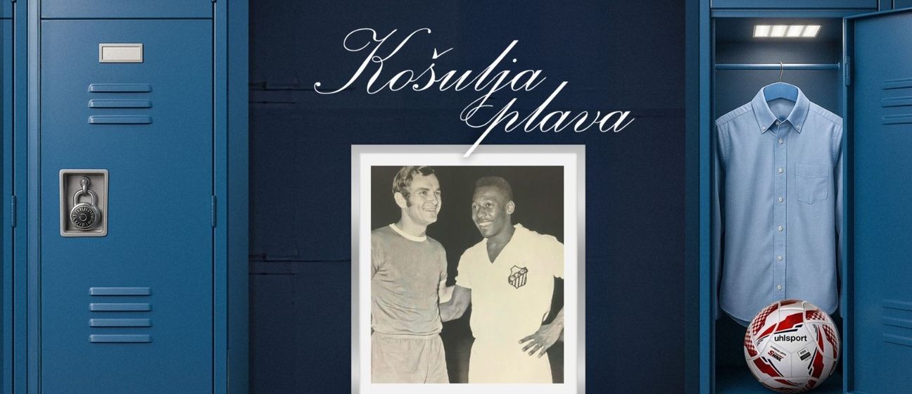 Rudi Belin i Pele u Maksimiru 1969.