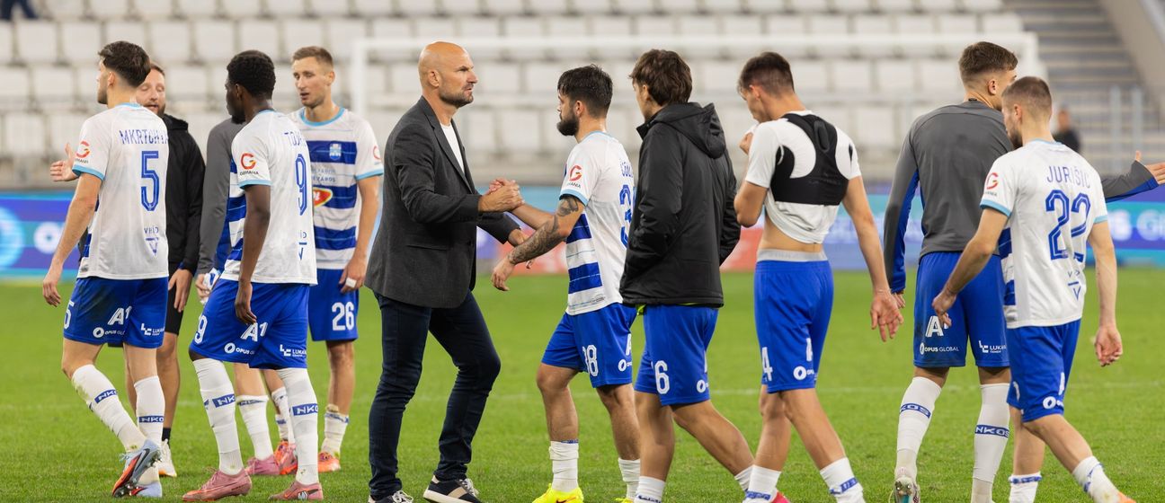 Željko Sopić i nogometaši Osijeka