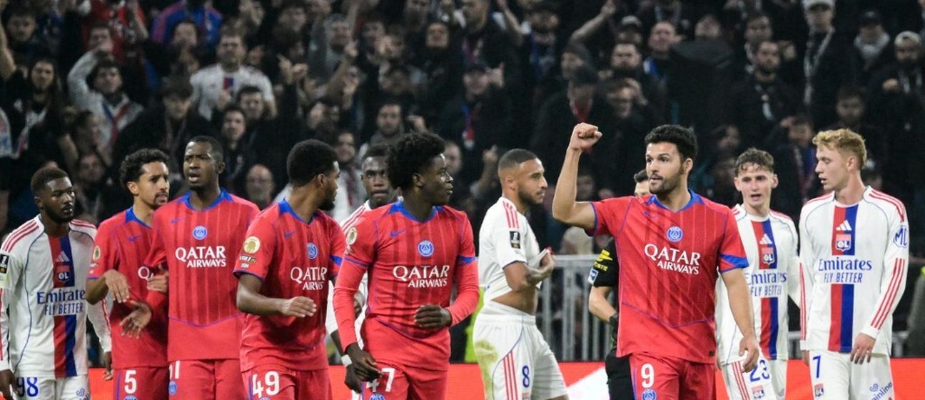 PSG slavi pobjedu nad Lyonu