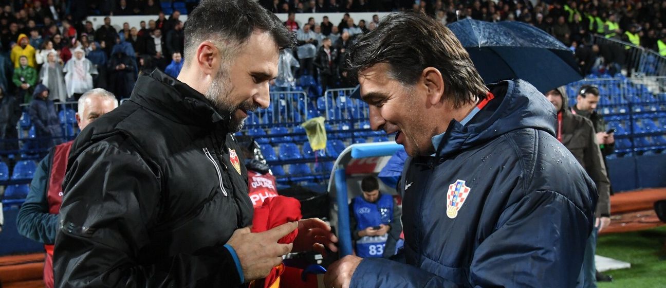 Mirko Vučinić i Zlatko Dalić