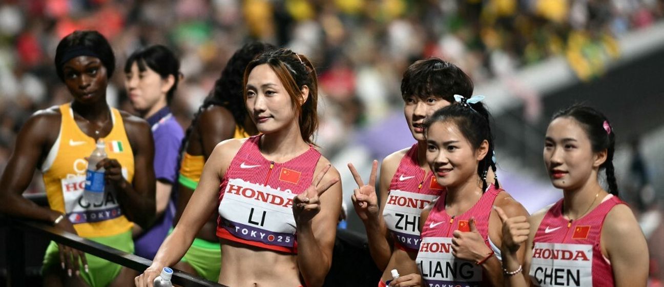 Yuting Li, Xie Zhenye, Liang Xiaojing i Chen Yujie