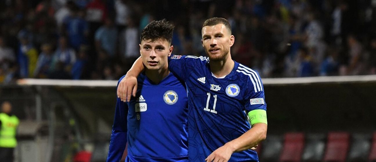 Haris Duljevic i Edin Džeko