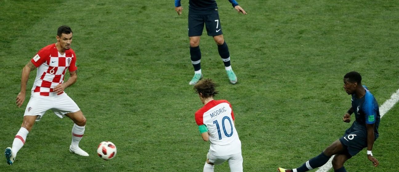 Lovren, Modrić i Pogba