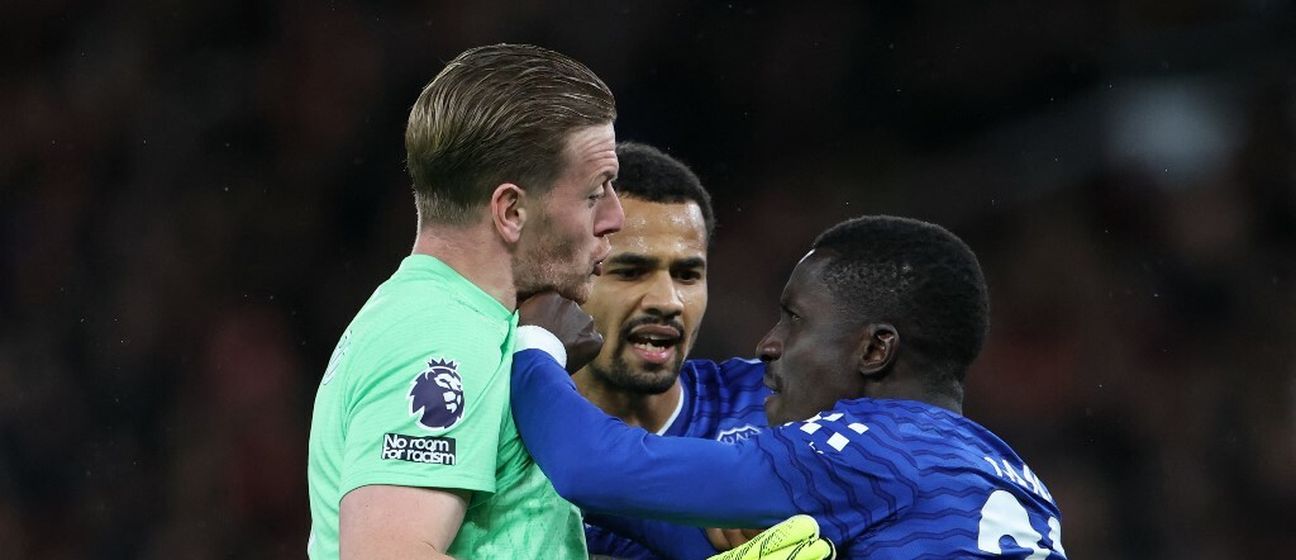 Jordan Pickford, Iliman Ndiaye i Idrissa Gueye