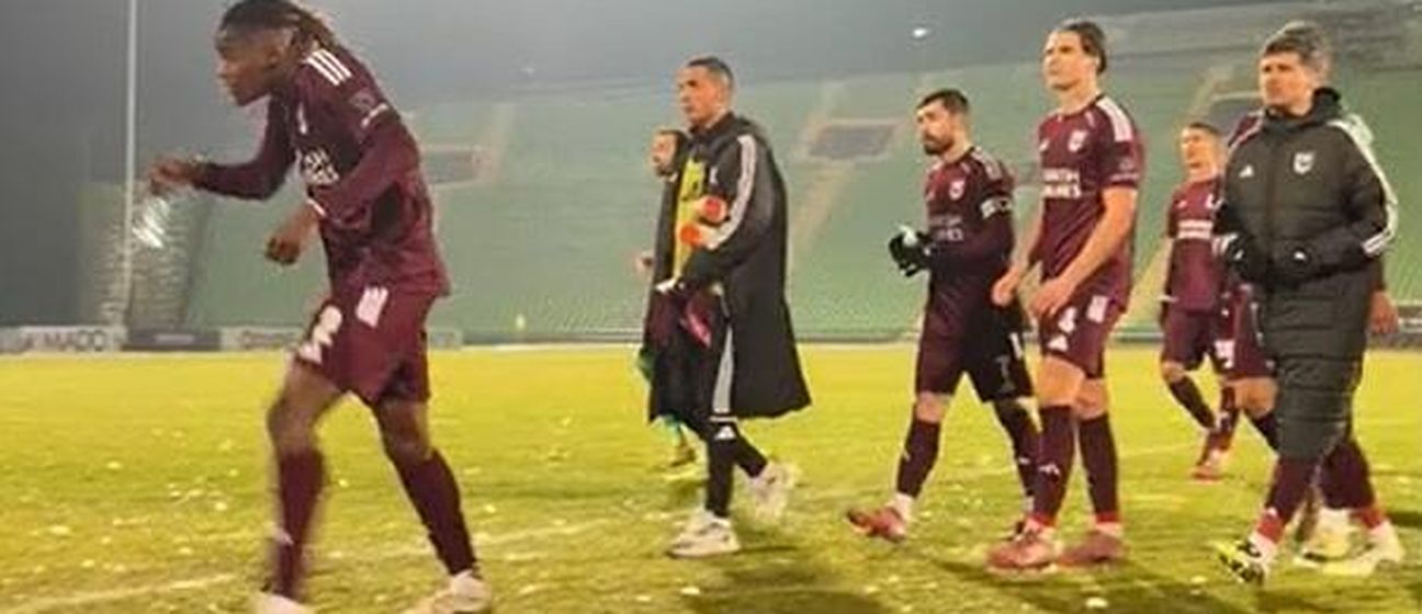 Igrači Sarajeva pod napadom gruda snijega